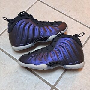 Nike Little Posite One PS "Eggplant" - Kids Size 2Y
